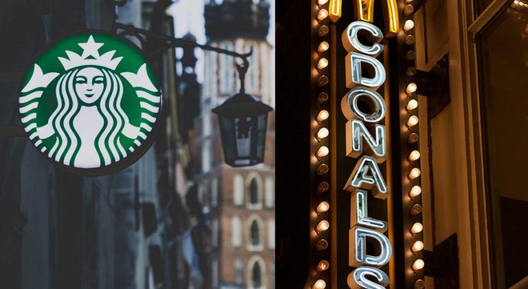 McDonald’s y Starbucks se unen para crear un vaso reciclable.