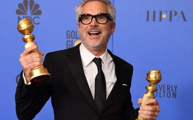 ROMA la película mexicana que ganó 2 globos de oro.