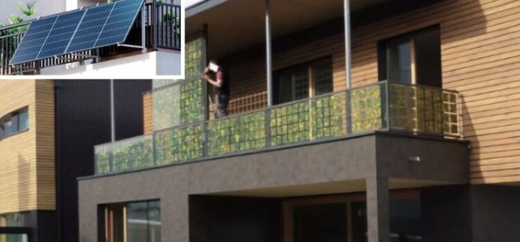 Balcones solares: ¡el nuevo boom en Alemania!